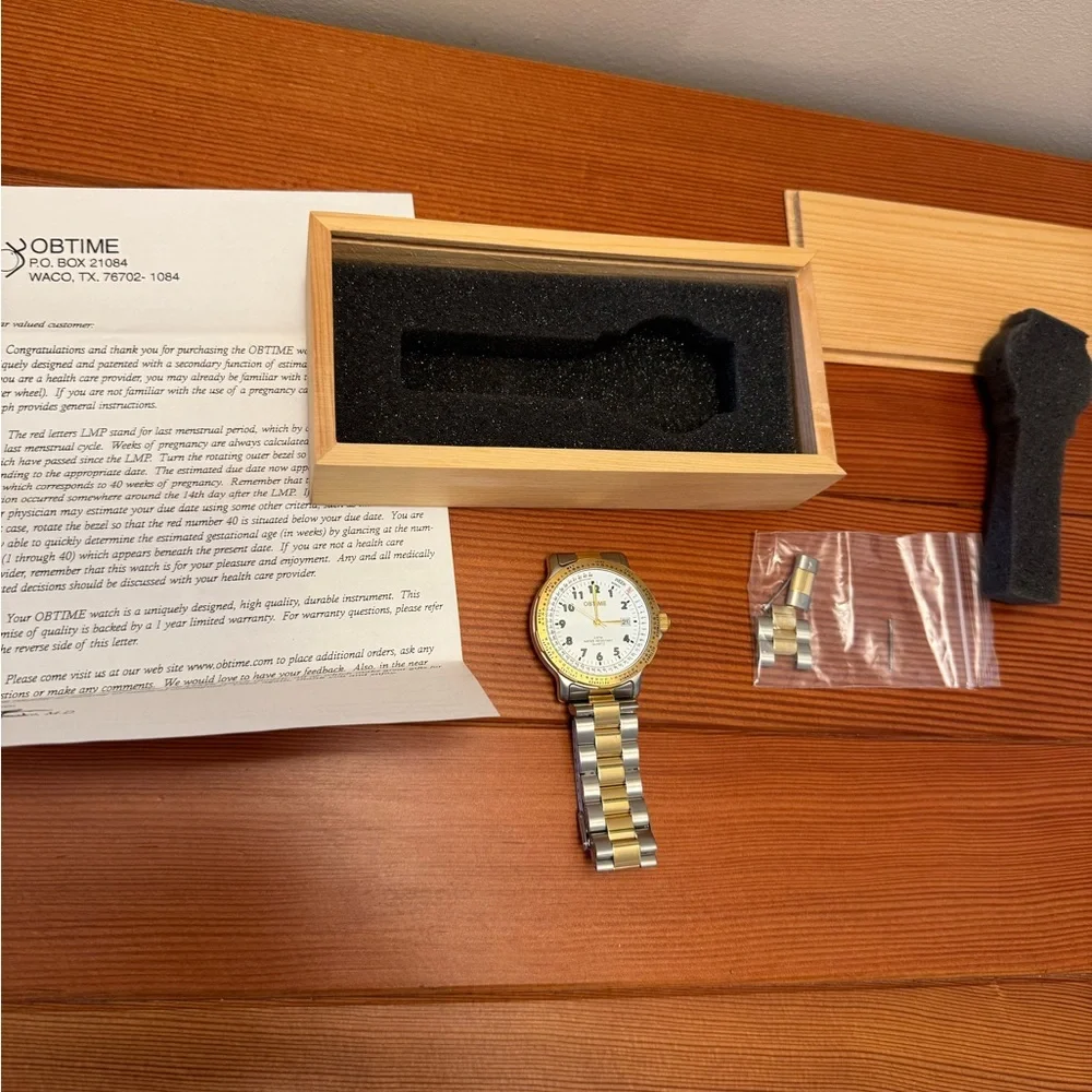 Gestational Calendar Watch for OBGYN or Nurse Midwife